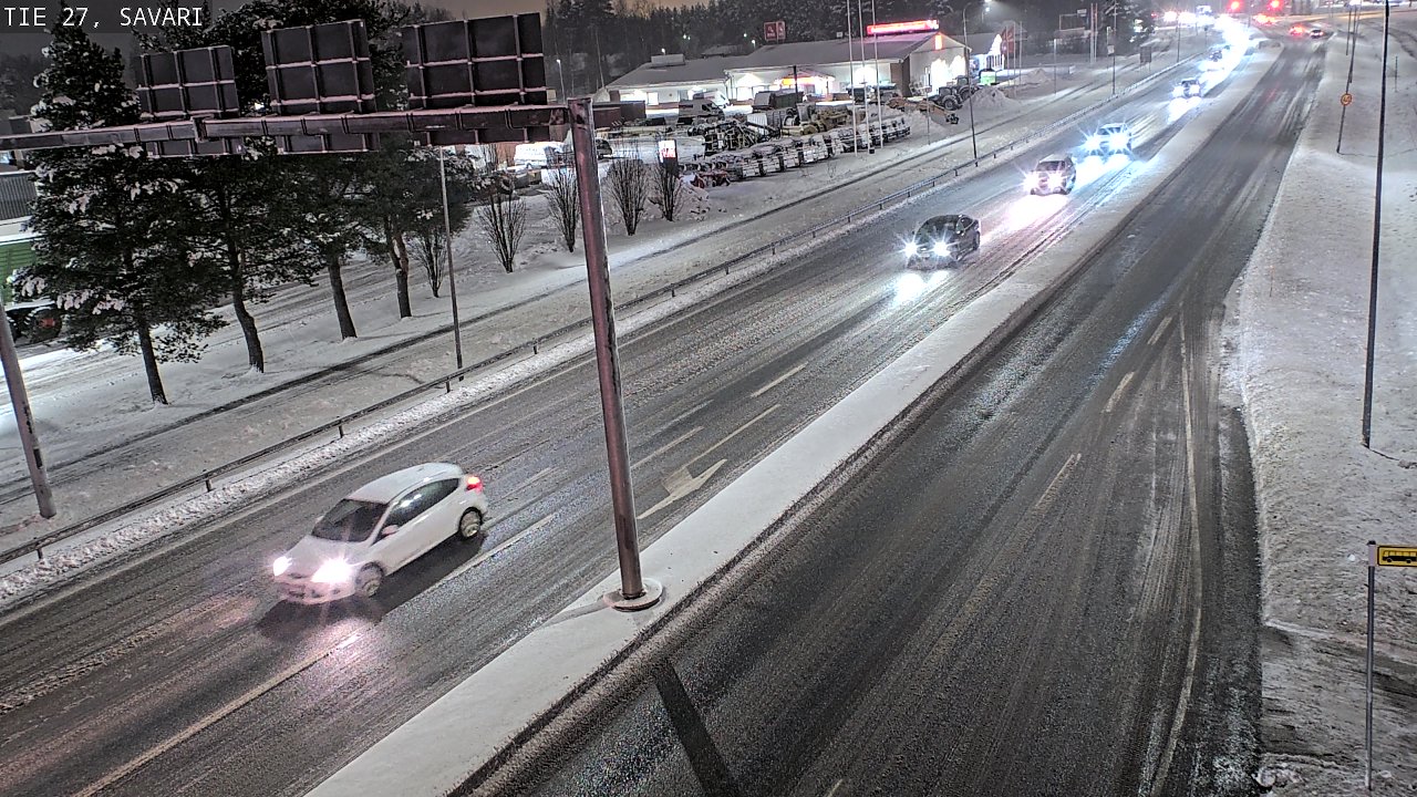 Weather Camera Image Väg 27 Savari, Ylivieska, Pohjois-Pohjanmaa