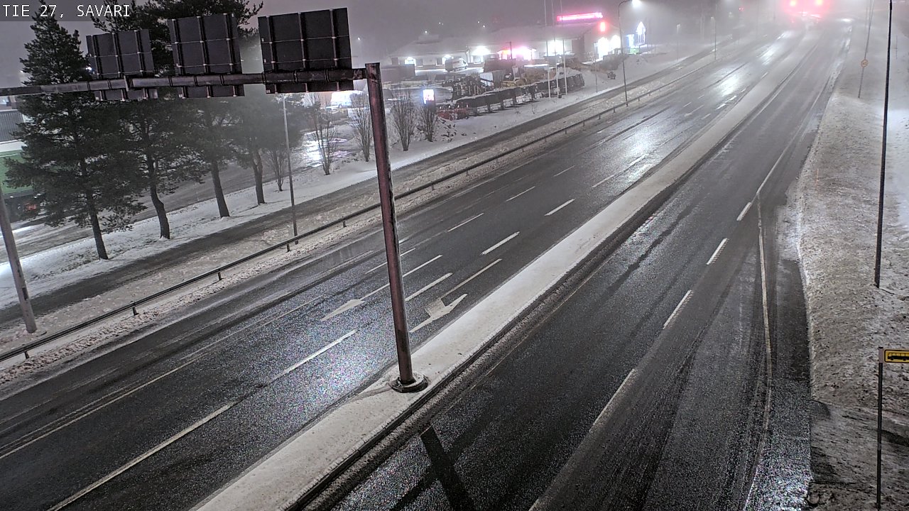 Weather Camera Image Väg 27 Savari, Ylivieska, Pohjois-Pohjanmaa