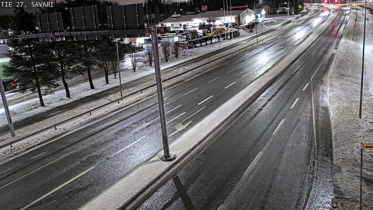 Weather Camera Image Väg 27 Savari, Ylivieska, Pohjois-Pohjanmaa