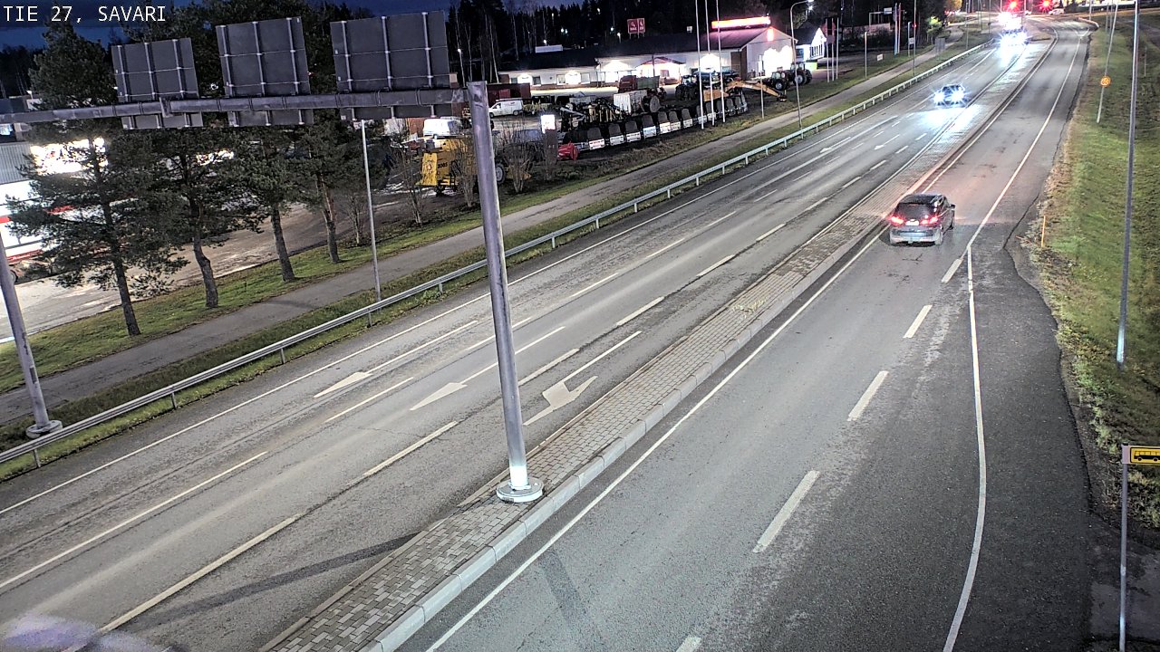 Kelikamerat Kuva Tie 27 Savari, Ylivieska, Pohjois-Pohjanmaa