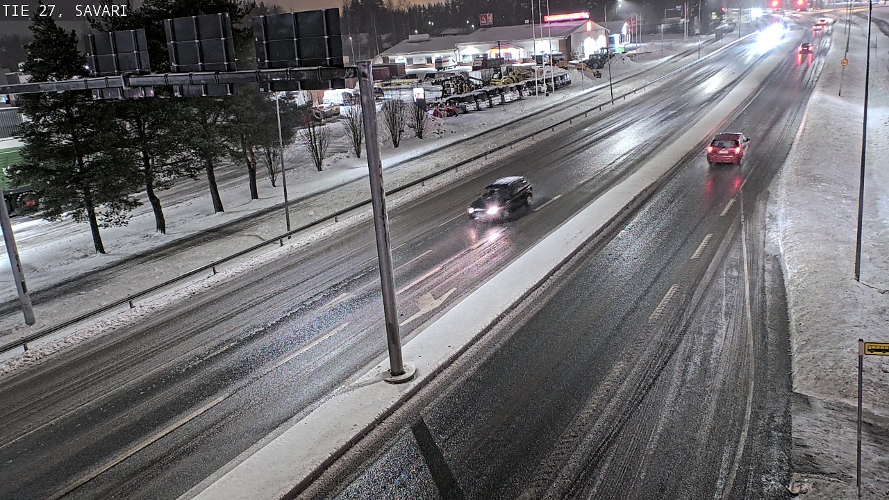 Weather Camera Image Väg 27 Savari, Ylivieska, Pohjois-Pohjanmaa