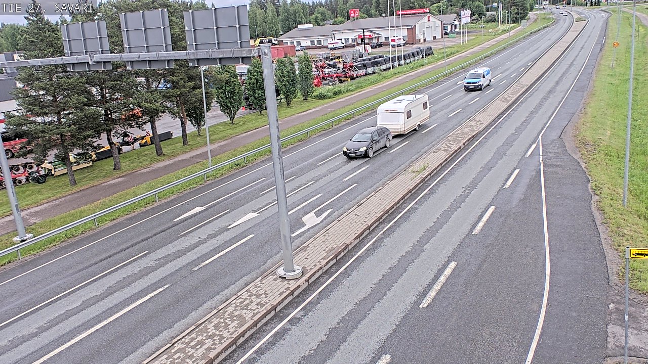 Weather Camera Image Road 27 Savari, Ylivieska, Pohjois-Pohjanmaa