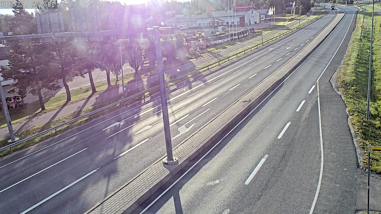 Weather Camera Image Road 27 Savari, Ylivieska, Pohjois-Pohjanmaa