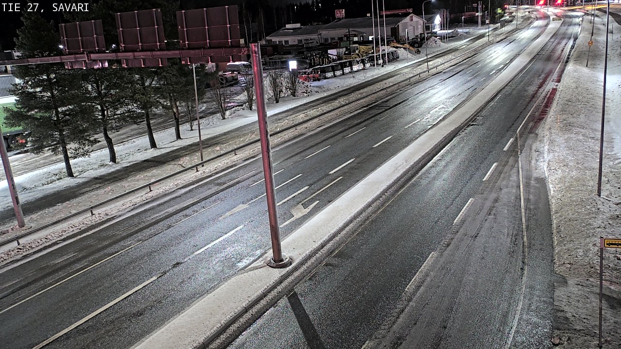 Weather Camera Image Väg 27 Savari, Ylivieska, Pohjois-Pohjanmaa