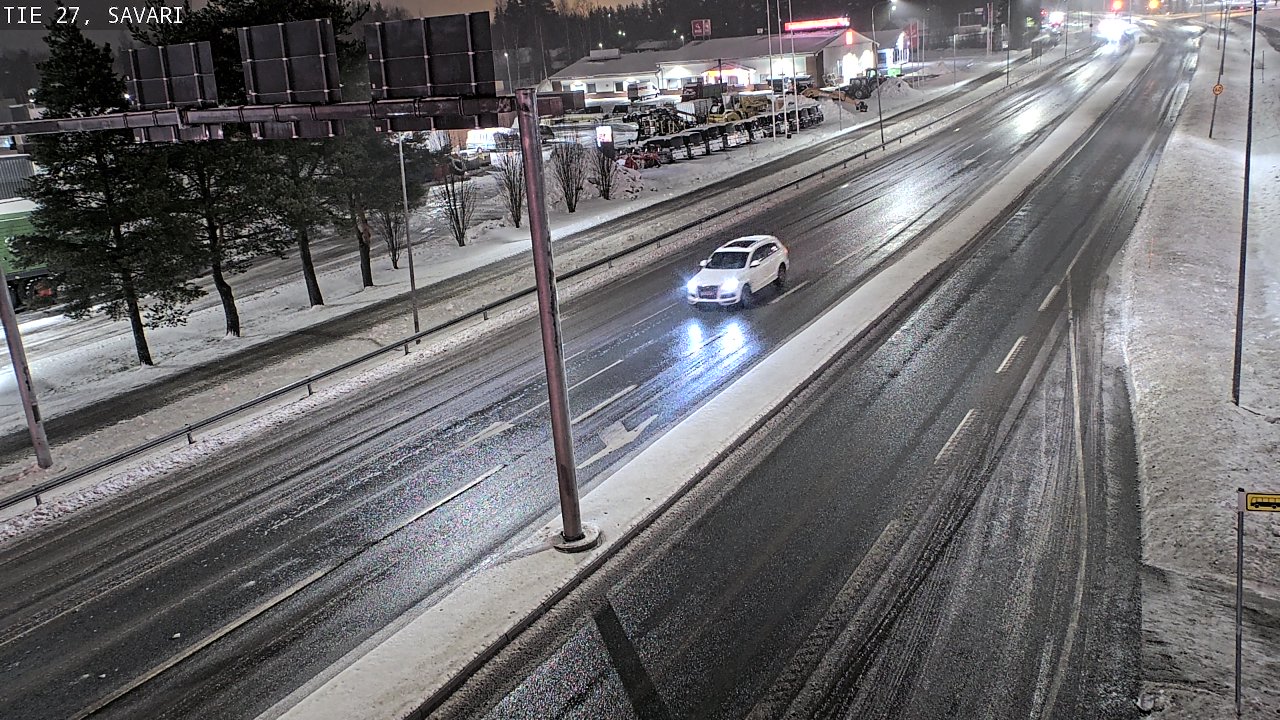 Weather Camera Image Väg 27 Savari, Ylivieska, Pohjois-Pohjanmaa