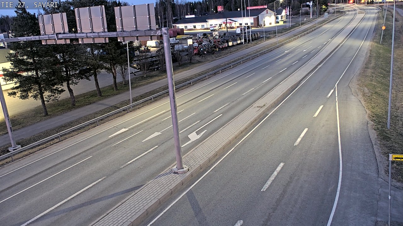 Kelikamerat Kuva Tie 27 Savari, Ylivieska, Pohjois-Pohjanmaa