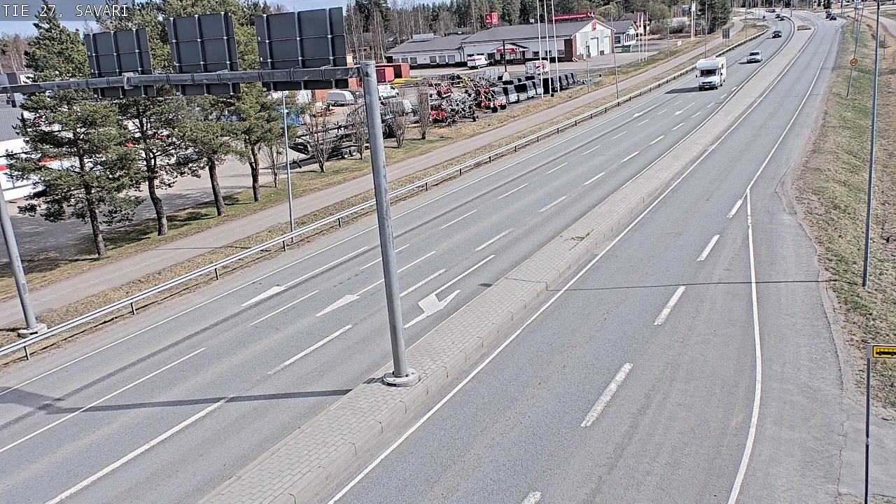 Weather Camera Image Road 27 Savari, Ylivieska, Pohjois-Pohjanmaa