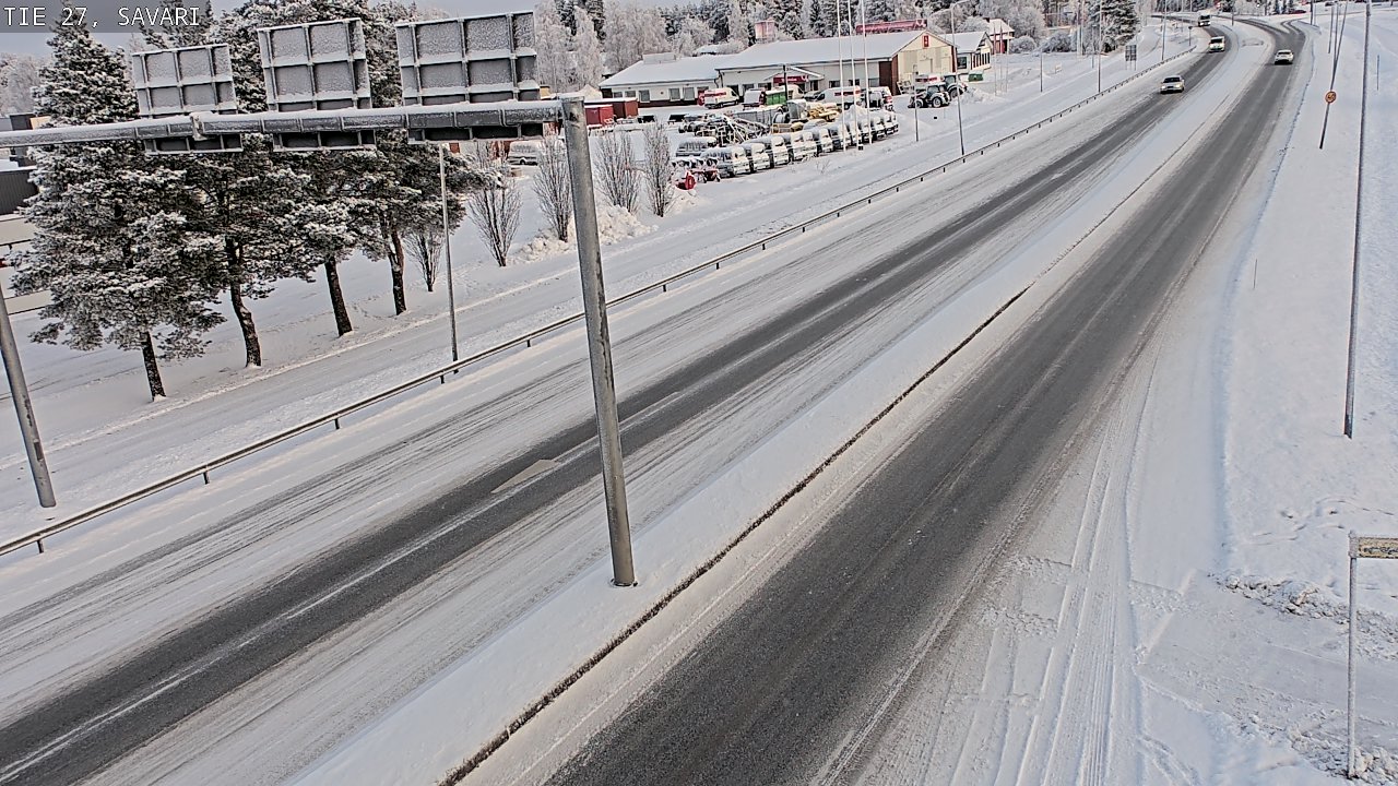 Weather Camera Image Väg 27 Savari, Ylivieska, Pohjois-Pohjanmaa