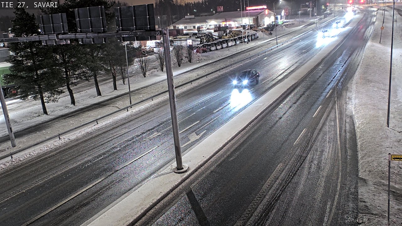 Weather Camera Image Väg 27 Savari, Ylivieska, Pohjois-Pohjanmaa