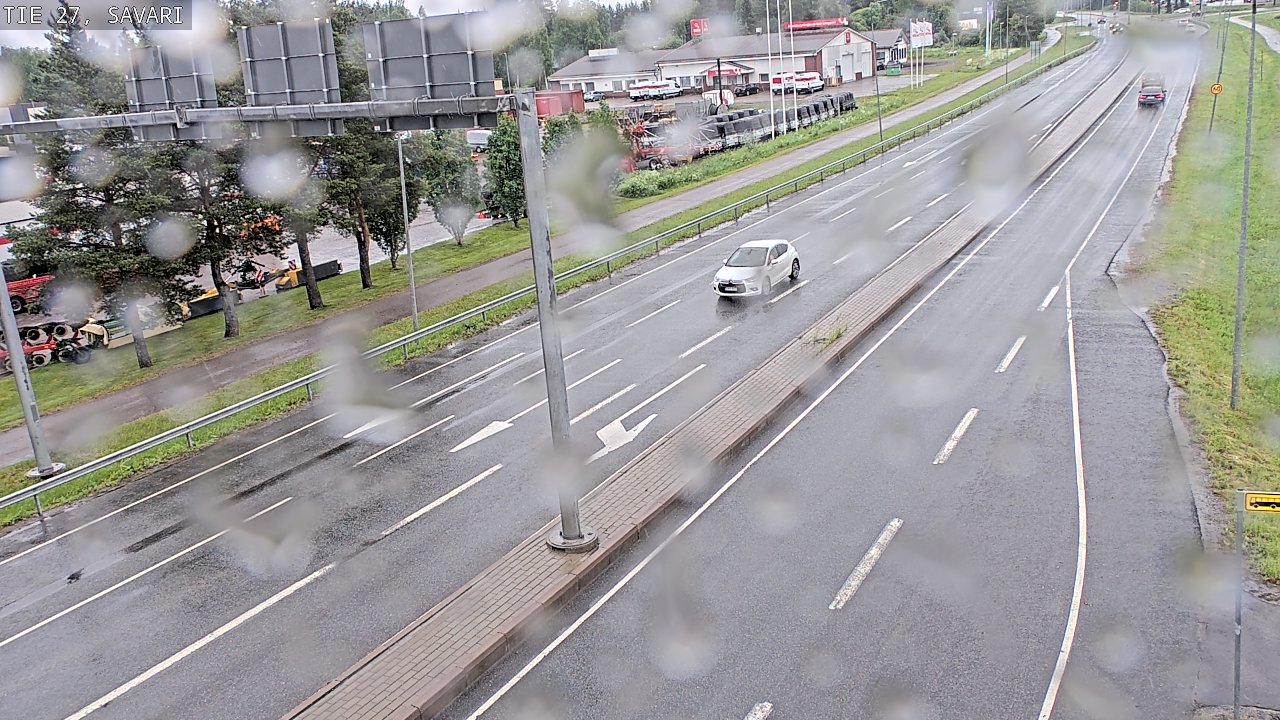 Weather Camera Image Väg 27 Savari, Ylivieska, Pohjois-Pohjanmaa
