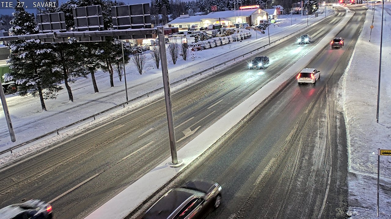 Weather Camera Image Väg 27 Savari, Ylivieska, Pohjois-Pohjanmaa