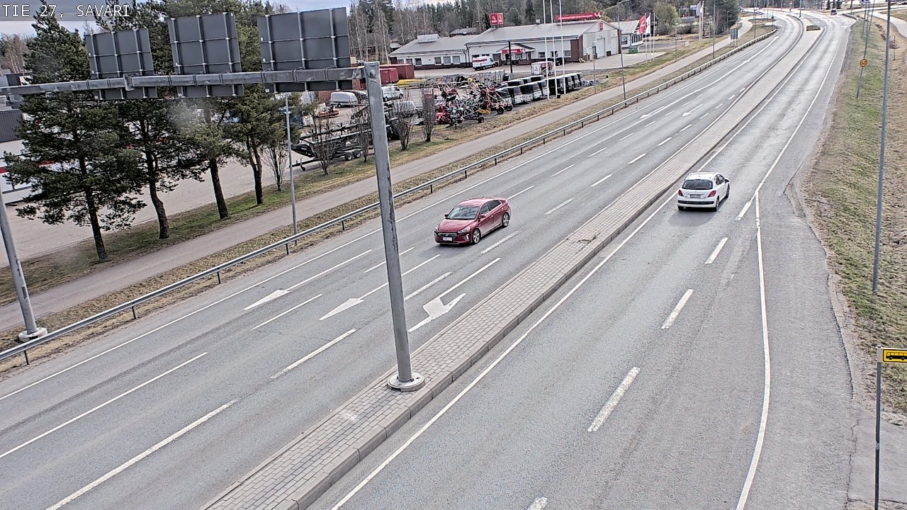 Weather Camera Image Väg 27 Savari, Ylivieska, Pohjois-Pohjanmaa