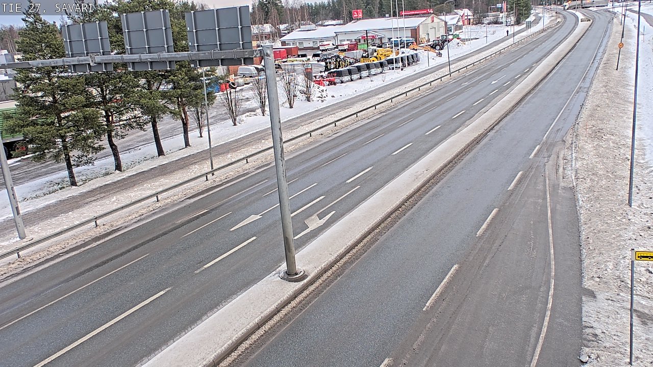 Weather Camera Image Väg 27 Savari, Ylivieska, Pohjois-Pohjanmaa