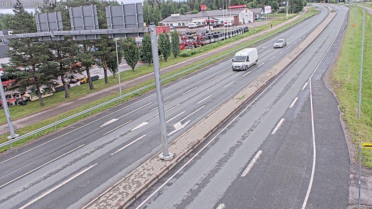 Weather Camera Image Road 27 Savari, Ylivieska, Pohjois-Pohjanmaa