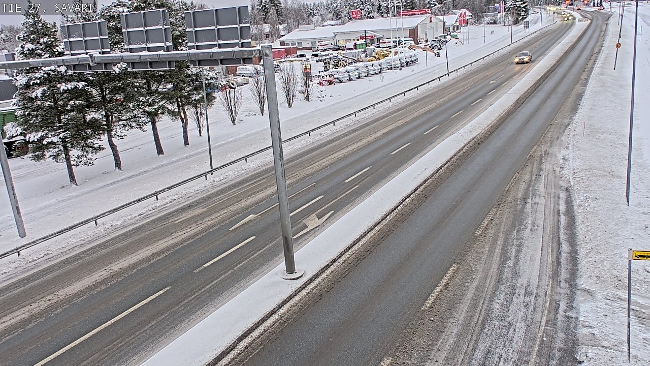 Weather Camera Image Väg 27 Savari, Ylivieska, Pohjois-Pohjanmaa