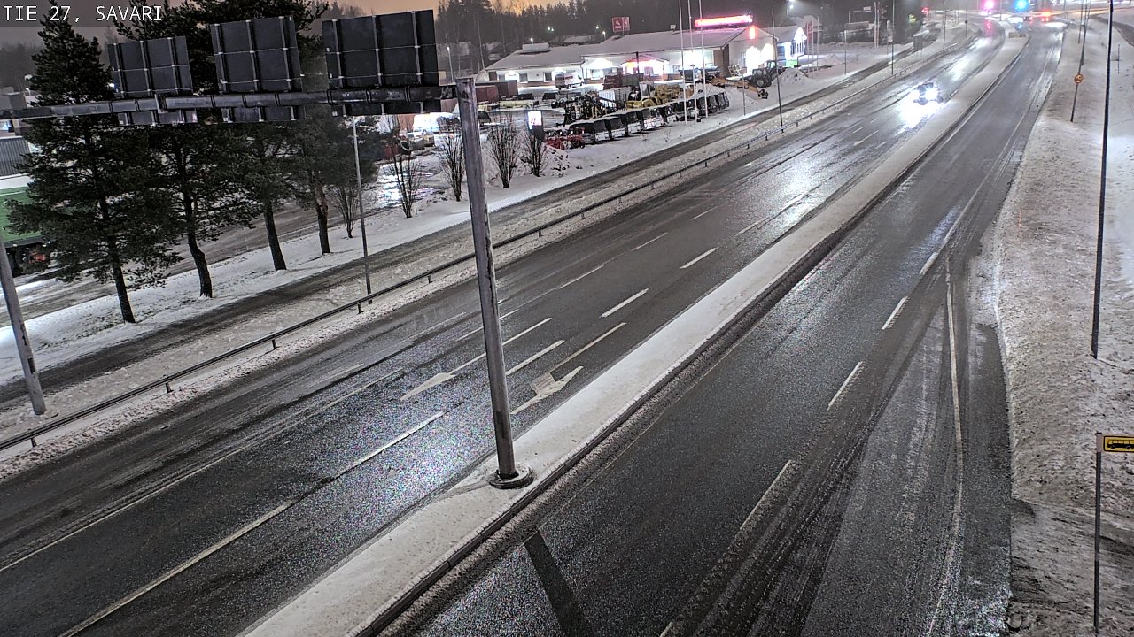 Weather Camera Image Väg 27 Savari, Ylivieska, Pohjois-Pohjanmaa