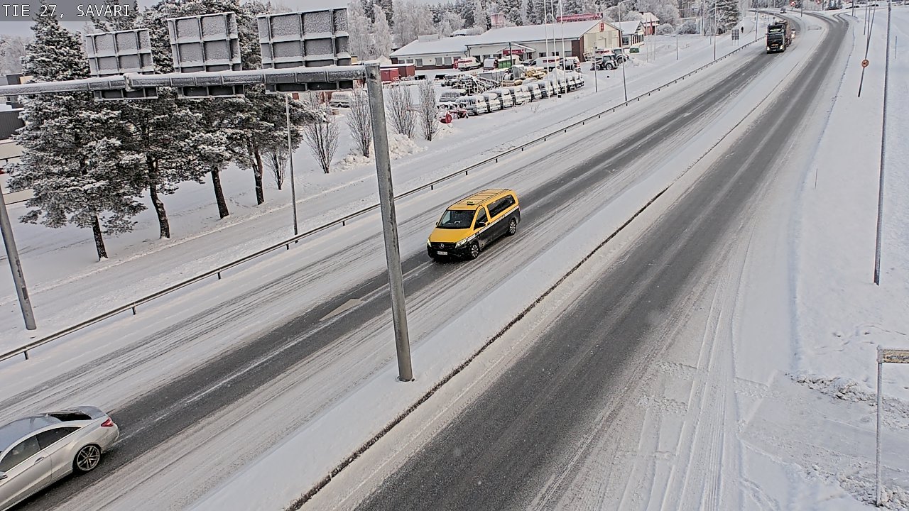 Weather Camera Image Road 27 Savari, Ylivieska, Pohjois-Pohjanmaa