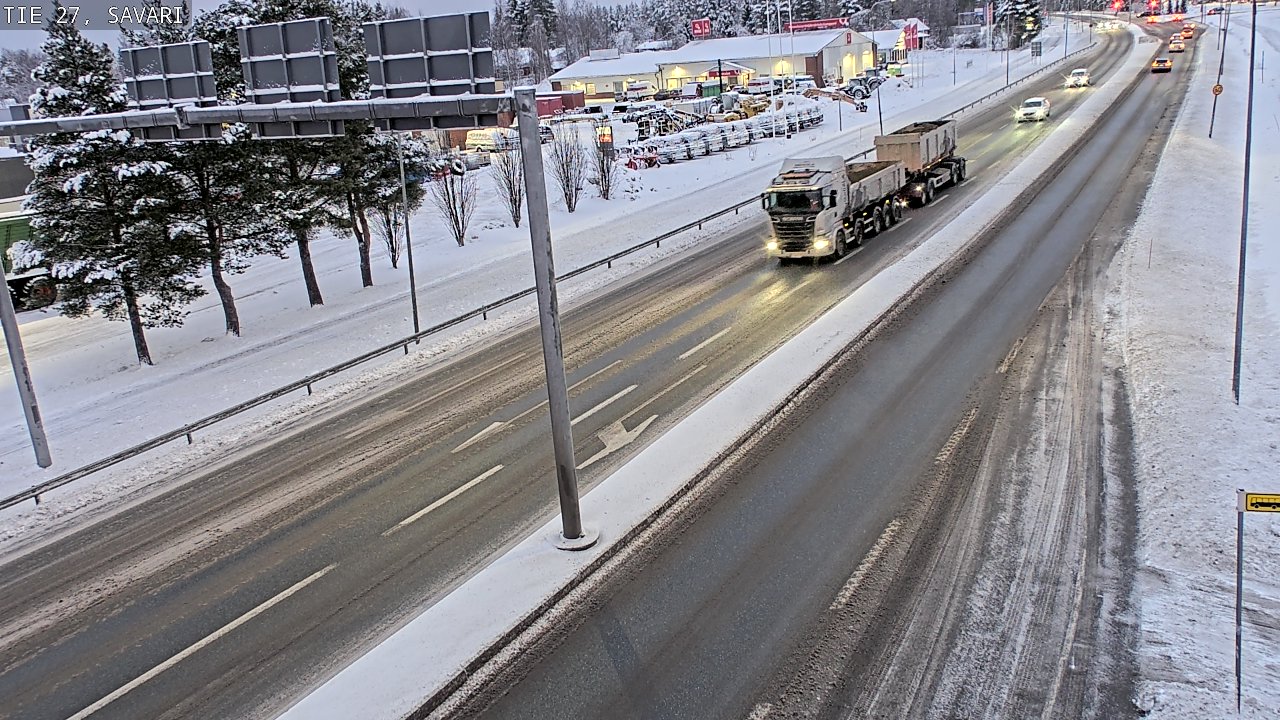 Weather Camera Image Väg 27 Savari, Ylivieska, Pohjois-Pohjanmaa