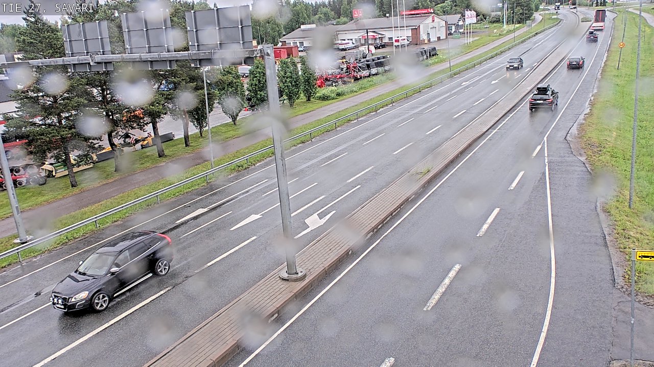 Weather Camera Image Väg 27 Savari, Ylivieska, Pohjois-Pohjanmaa