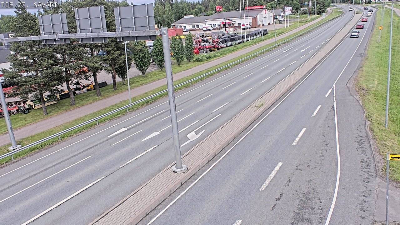 Weather Camera Image Road 27 Savari, Ylivieska, Pohjois-Pohjanmaa