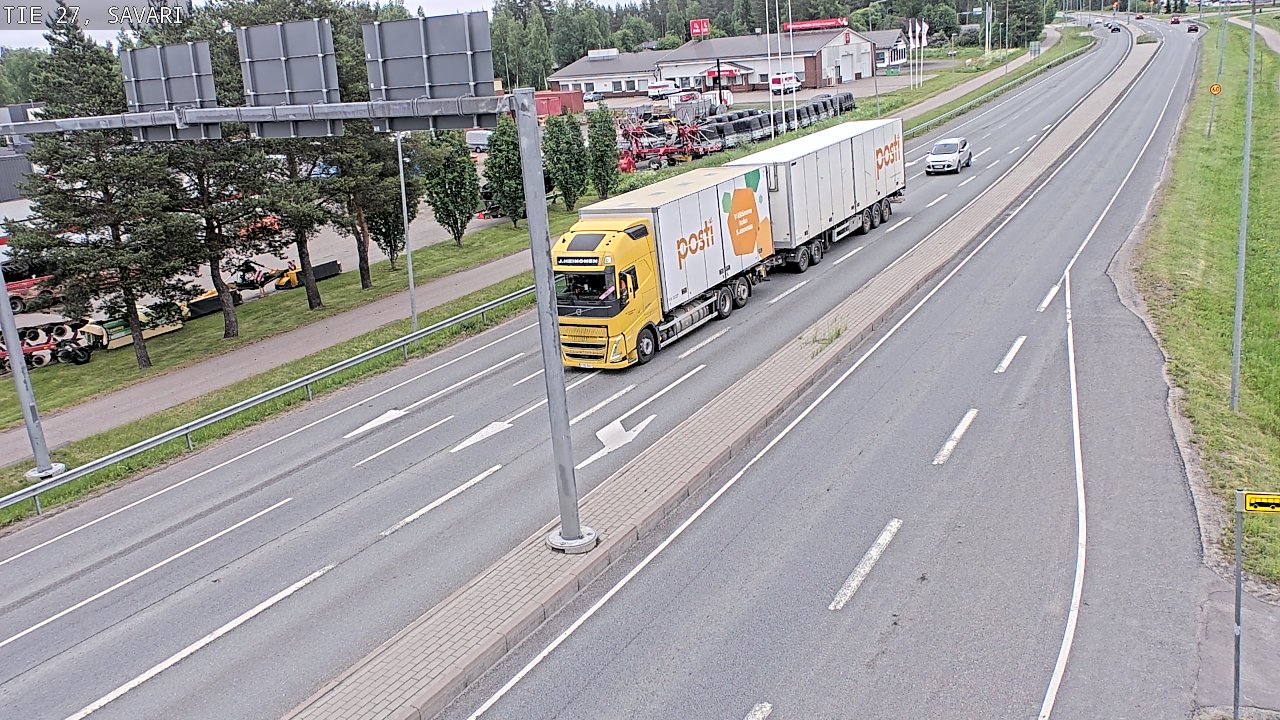 Kelikamerat Kuva Tie 27 Savari, Ylivieska, Pohjois-Pohjanmaa