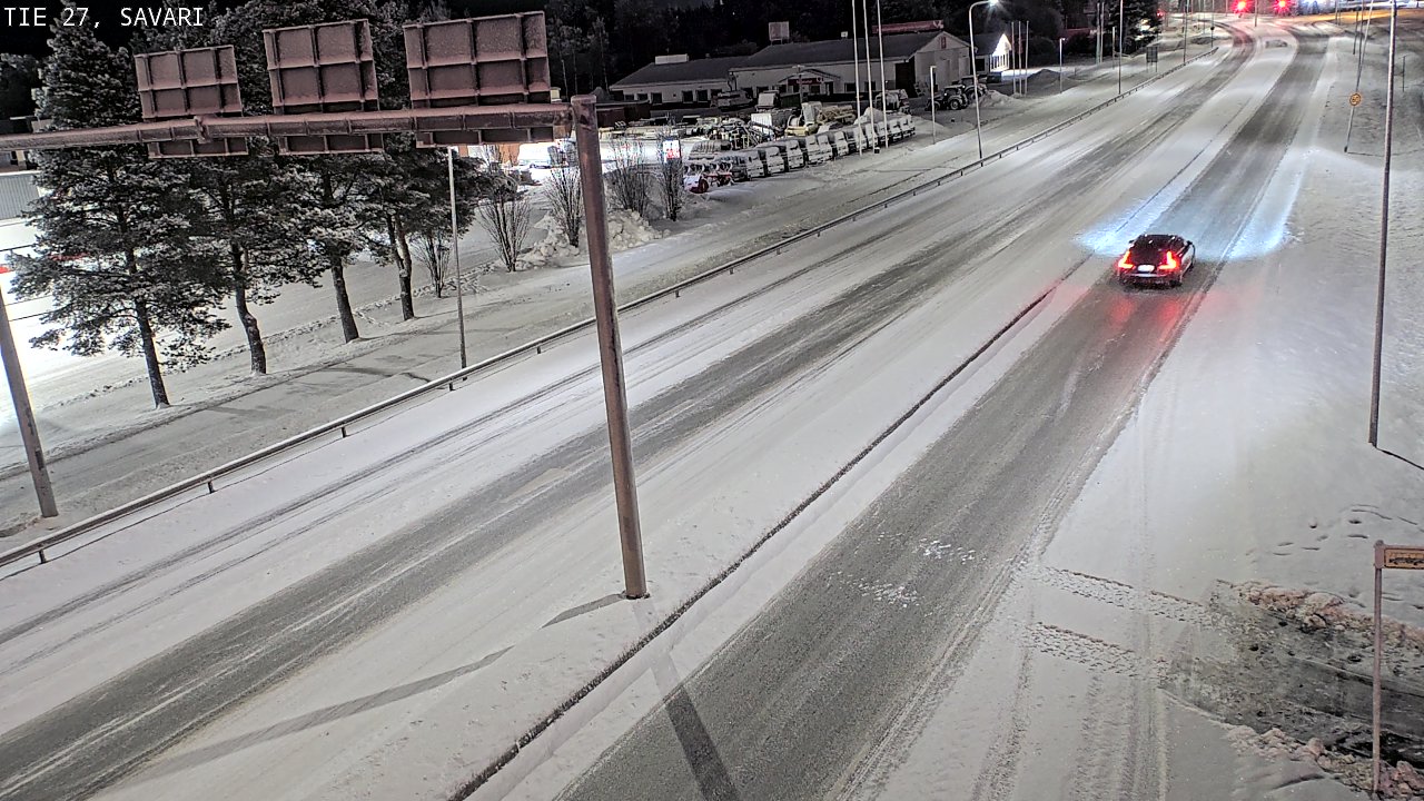 Kelikamerat Kuva Tie 27 Savari, Ylivieska, Pohjois-Pohjanmaa