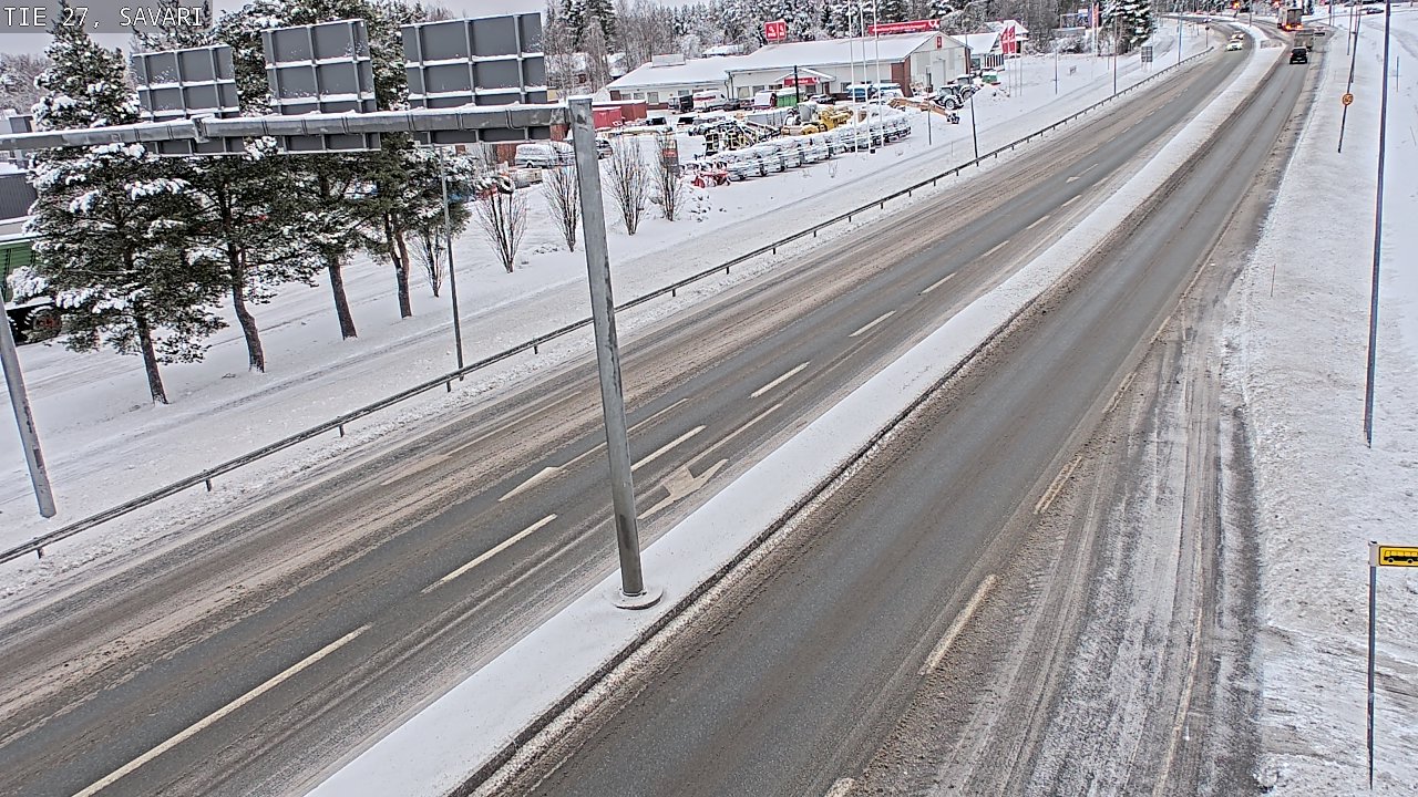 Weather Camera Image Väg 27 Savari, Ylivieska, Pohjois-Pohjanmaa