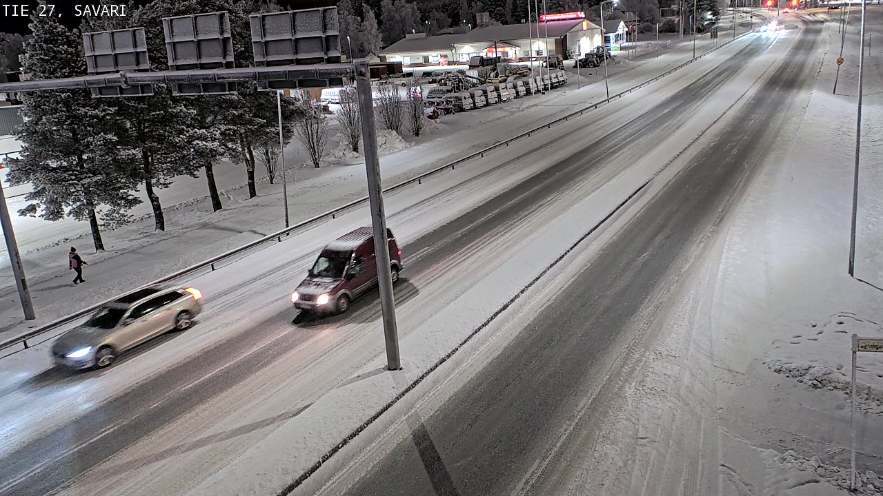 Weather Camera Image Väg 27 Savari, Ylivieska, Pohjois-Pohjanmaa