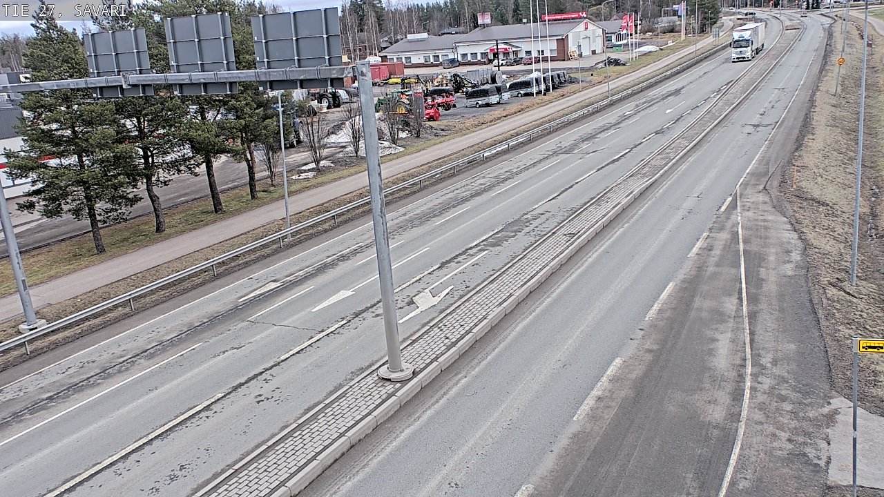 Weather Camera Image Road 27 Savari, Ylivieska, Pohjois-Pohjanmaa