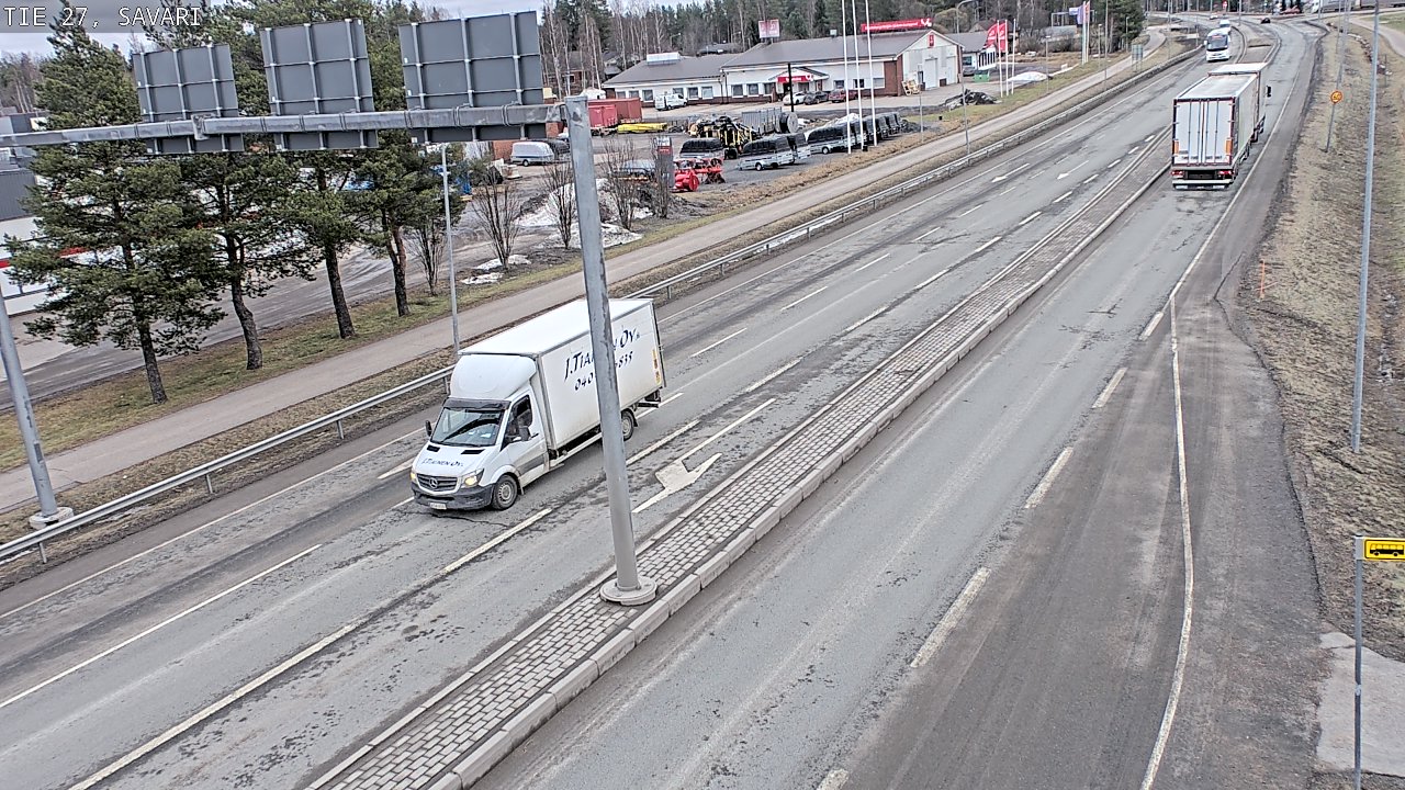 Weather Camera Image Väg 27 Savari, Ylivieska, Pohjois-Pohjanmaa