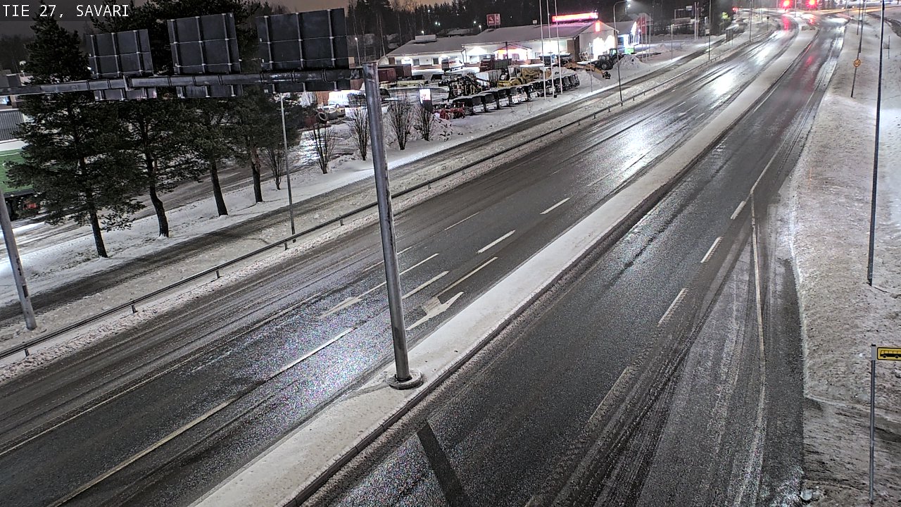 Weather Camera Image Väg 27 Savari, Ylivieska, Pohjois-Pohjanmaa