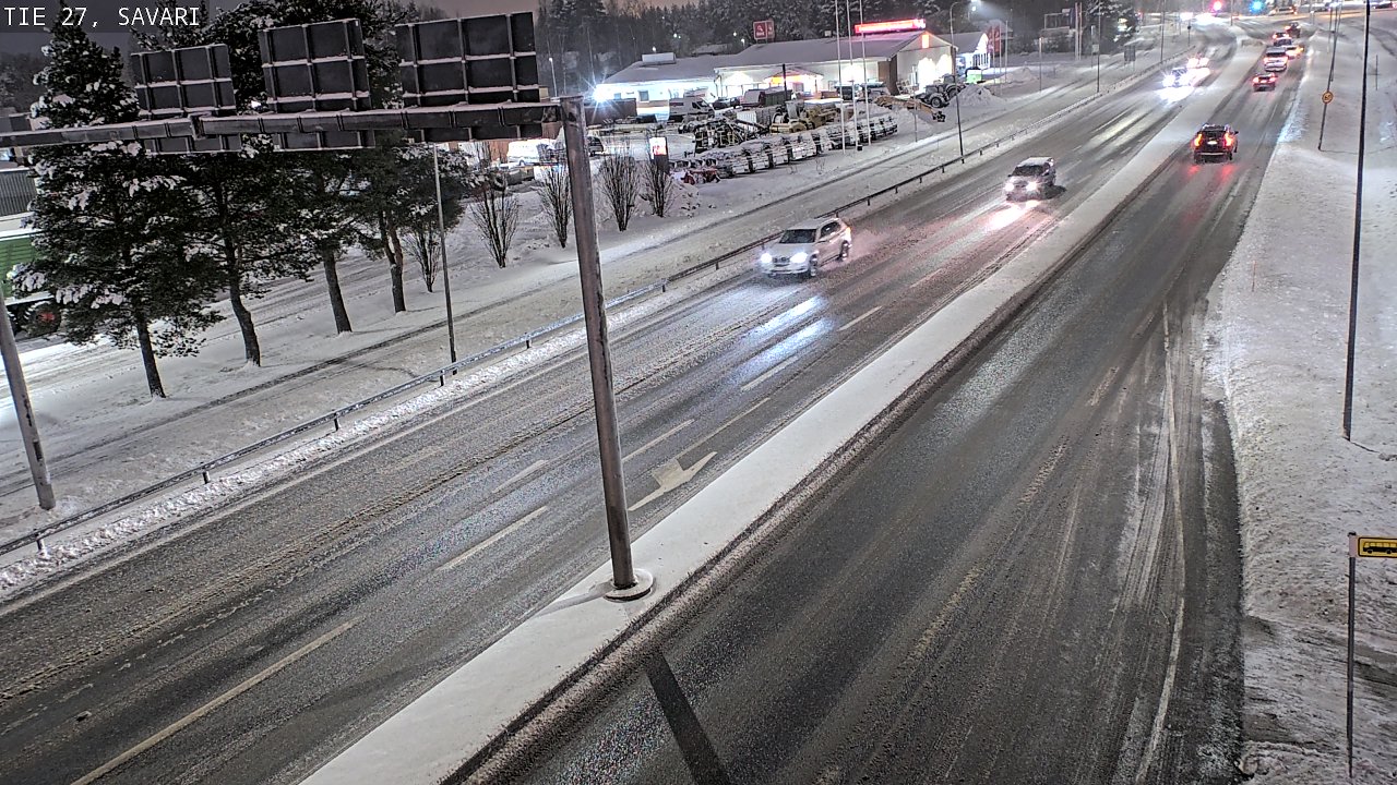 Weather Camera Image Väg 27 Savari, Ylivieska, Pohjois-Pohjanmaa