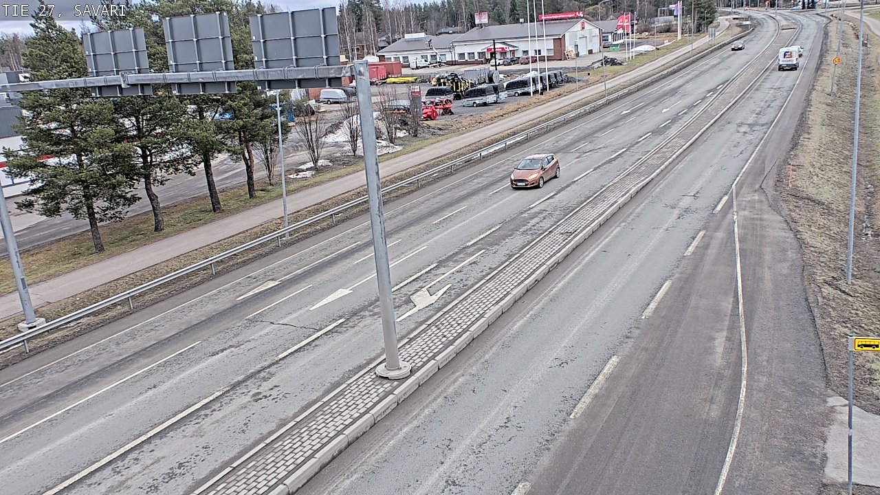 Weather Camera Image Väg 27 Savari, Ylivieska, Pohjois-Pohjanmaa