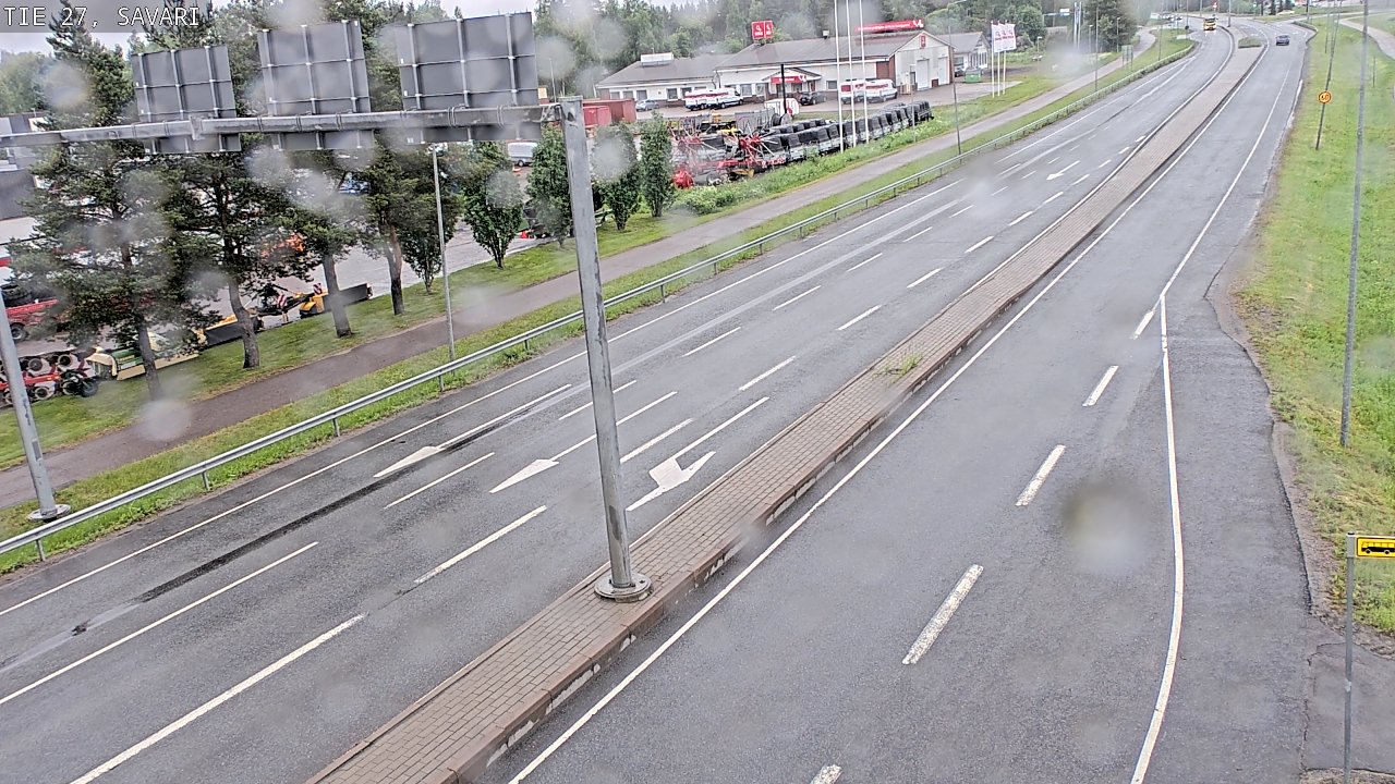 Weather Camera Image Väg 27 Savari, Ylivieska, Pohjois-Pohjanmaa