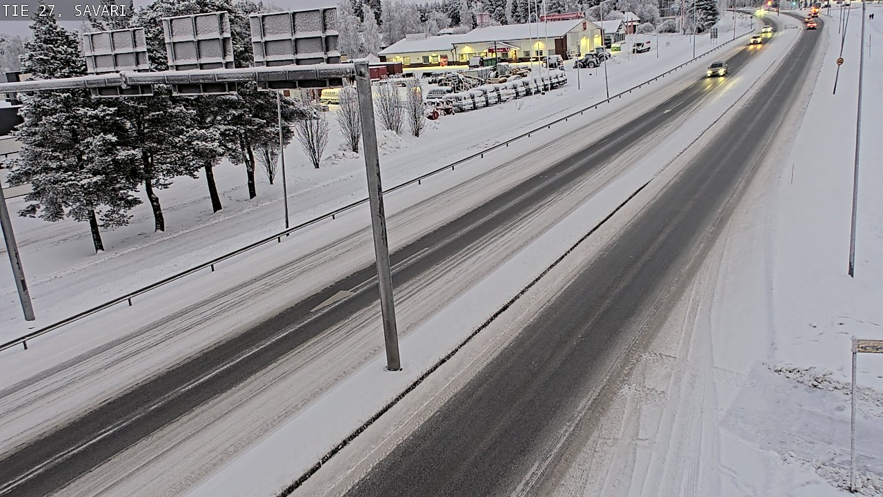 Weather Camera Image Väg 27 Savari, Ylivieska, Pohjois-Pohjanmaa