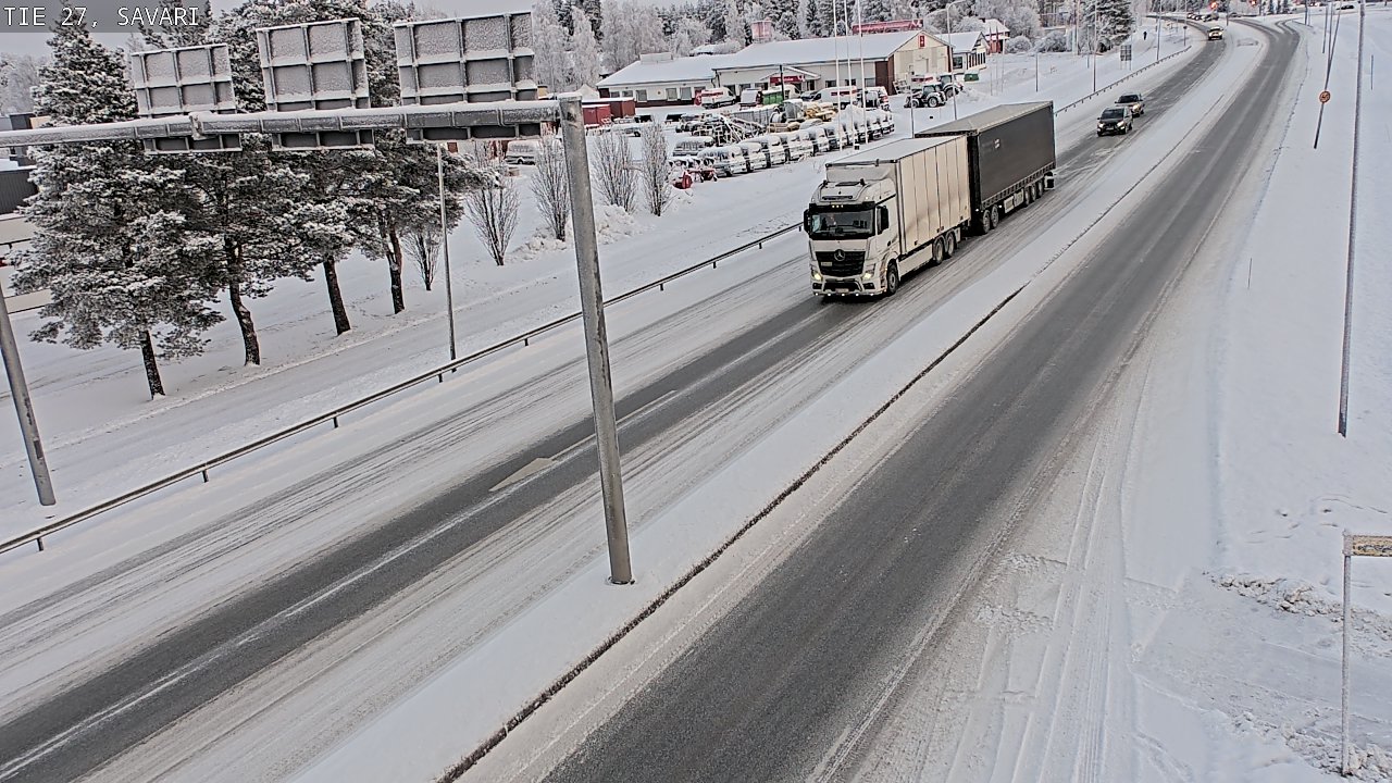 Weather Camera Image Väg 27 Savari, Ylivieska, Pohjois-Pohjanmaa