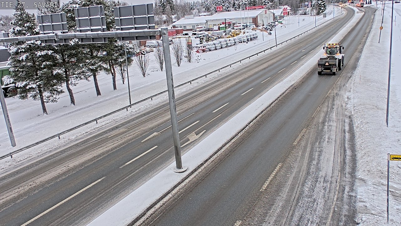 Weather Camera Image Väg 27 Savari, Ylivieska, Pohjois-Pohjanmaa