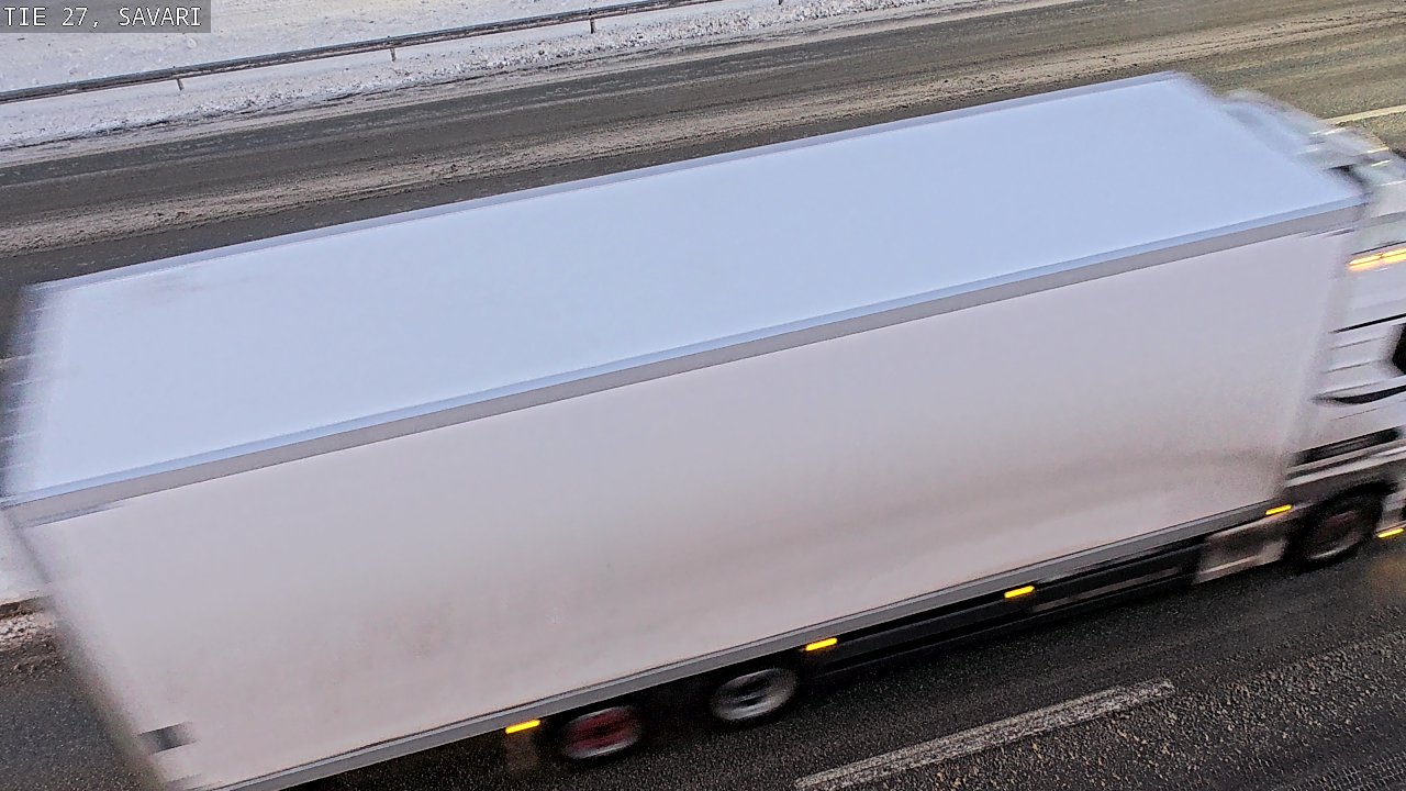 Weather Camera Image Väg 27 Savari, Ylivieska, Pohjois-Pohjanmaa