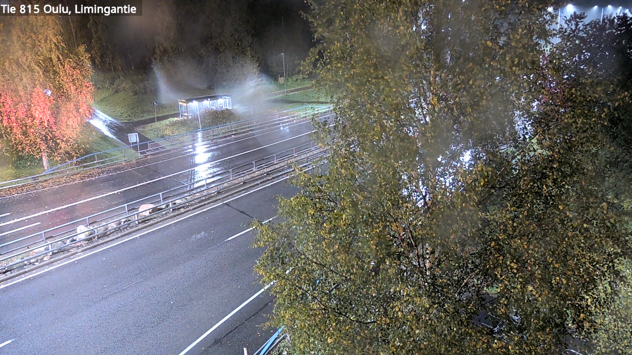 Weather Camera Image Väg 815 Oleåborg, Limingantie, Oulu, Pohjois-Pohjanmaa