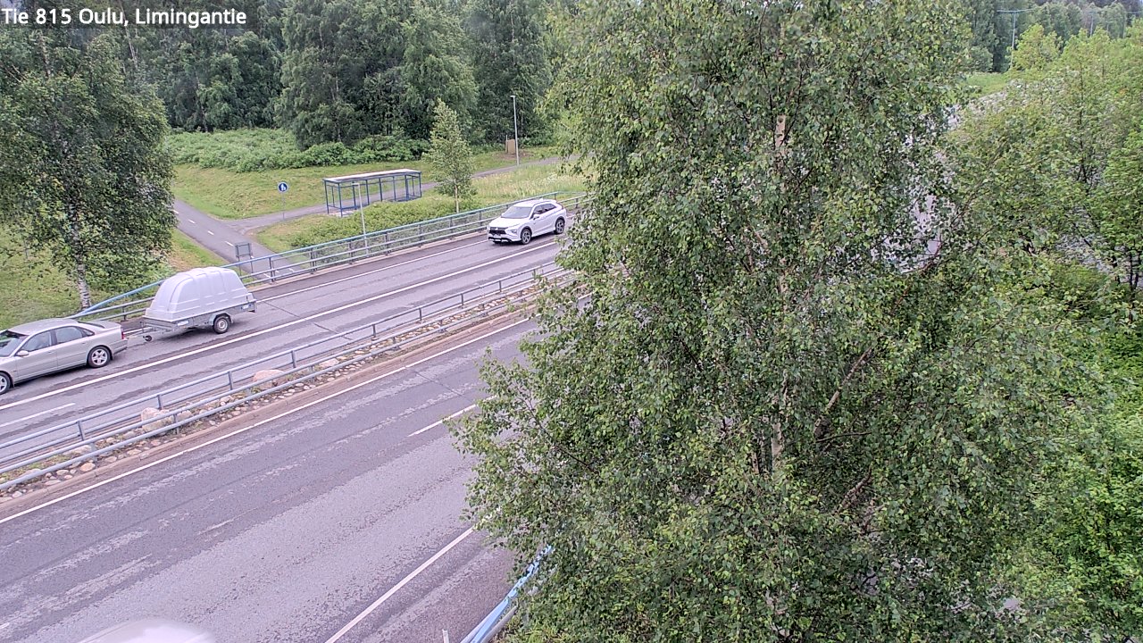 Weather Camera Image Väg 815 Oleåborg, Limingantie, Oulu, Pohjois-Pohjanmaa