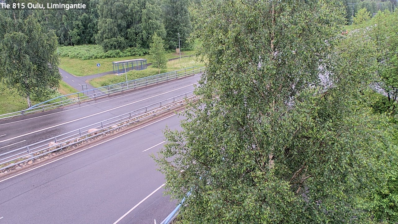 Weather Camera Image Väg 815 Oleåborg, Limingantie, Oulu, Pohjois-Pohjanmaa