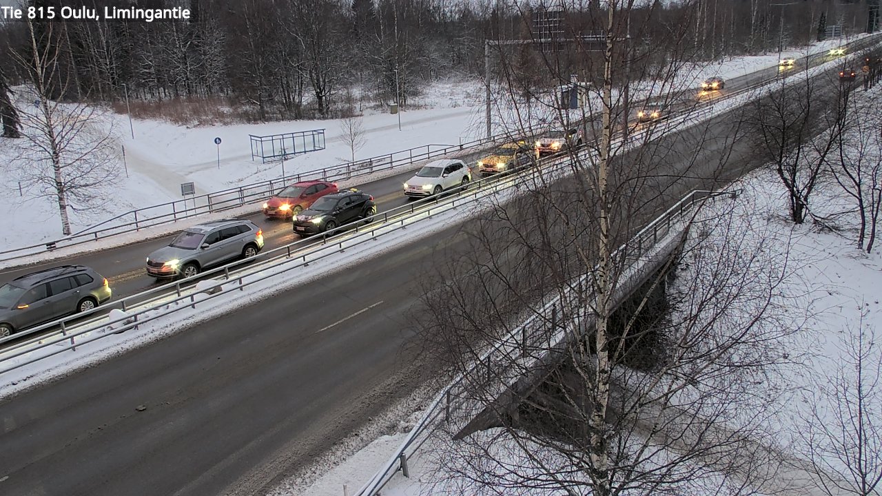 Weather Camera Image Road 815 Oulu, Limingantie, Oulu, Pohjois-Pohjanmaa