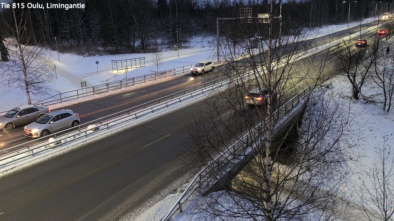 Weather Camera Image Road 815 Oulu, Limingantie, Oulu, Pohjois-Pohjanmaa