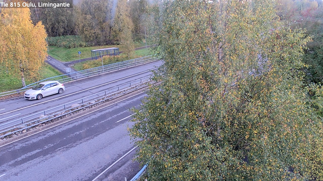 Weather Camera Image Väg 815 Oleåborg, Limingantie, Oulu, Pohjois-Pohjanmaa