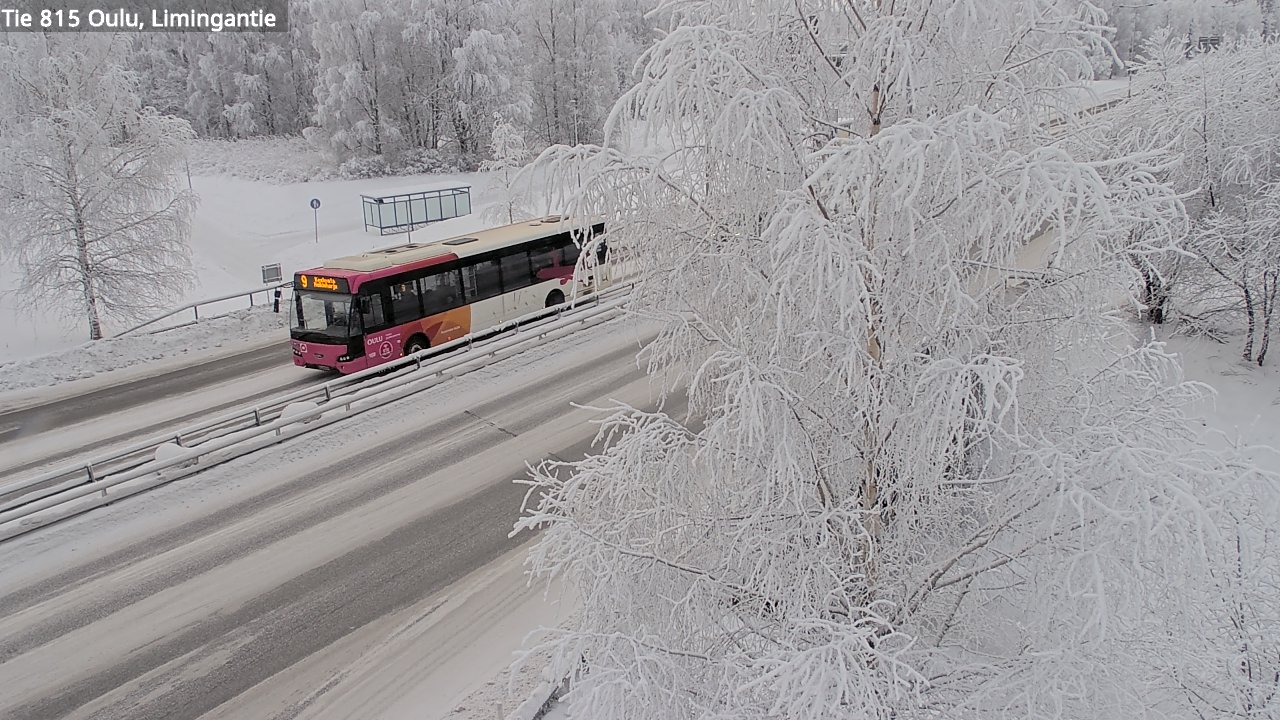 Weather Camera Image Road 815 Oulu, Limingantie, Oulu, Pohjois-Pohjanmaa