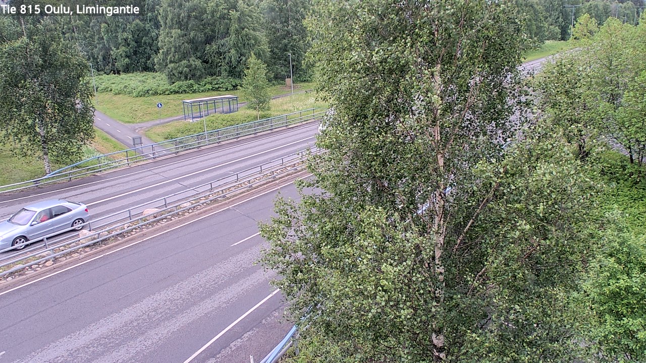 Weather Camera Image Väg 815 Oleåborg, Limingantie, Oulu, Pohjois-Pohjanmaa