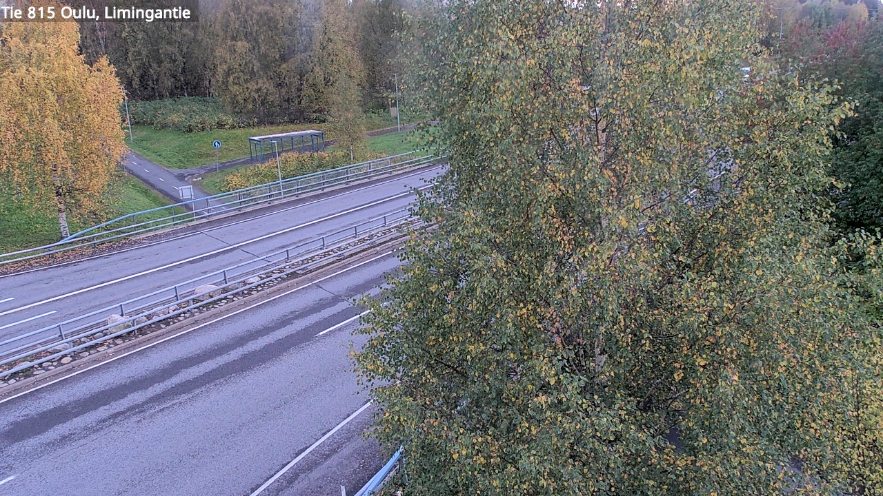 Weather Camera Image Väg 815 Oleåborg, Limingantie, Oulu, Pohjois-Pohjanmaa