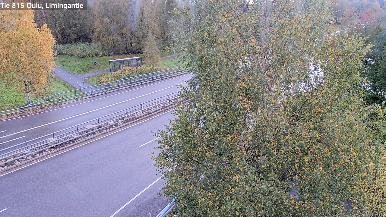 Weather Camera Image Väg 815 Oleåborg, Limingantie, Oulu, Pohjois-Pohjanmaa