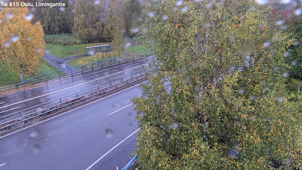 Weather Camera Image Väg 815 Oleåborg, Limingantie, Oulu, Pohjois-Pohjanmaa
