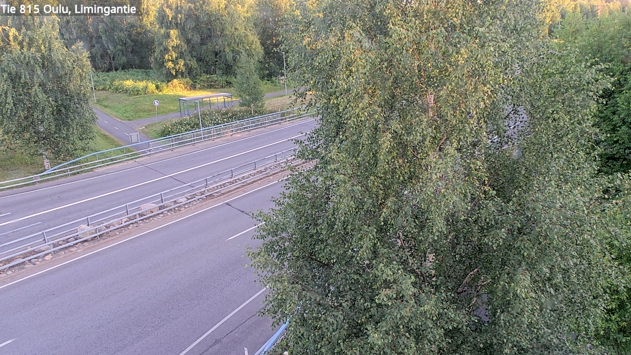 Kelikamerat Kuva Tie 815 Oulu, Limingantie, Oulu, Pohjois-Pohjanmaa